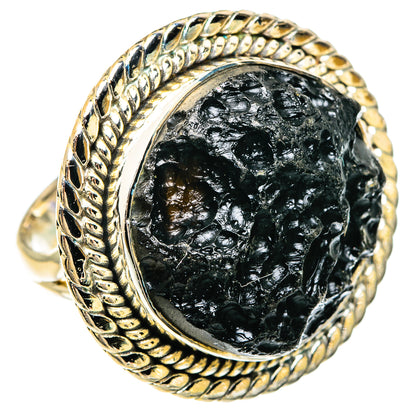 Tektite Rings handcrafted by Ana Silver Co - RING82527