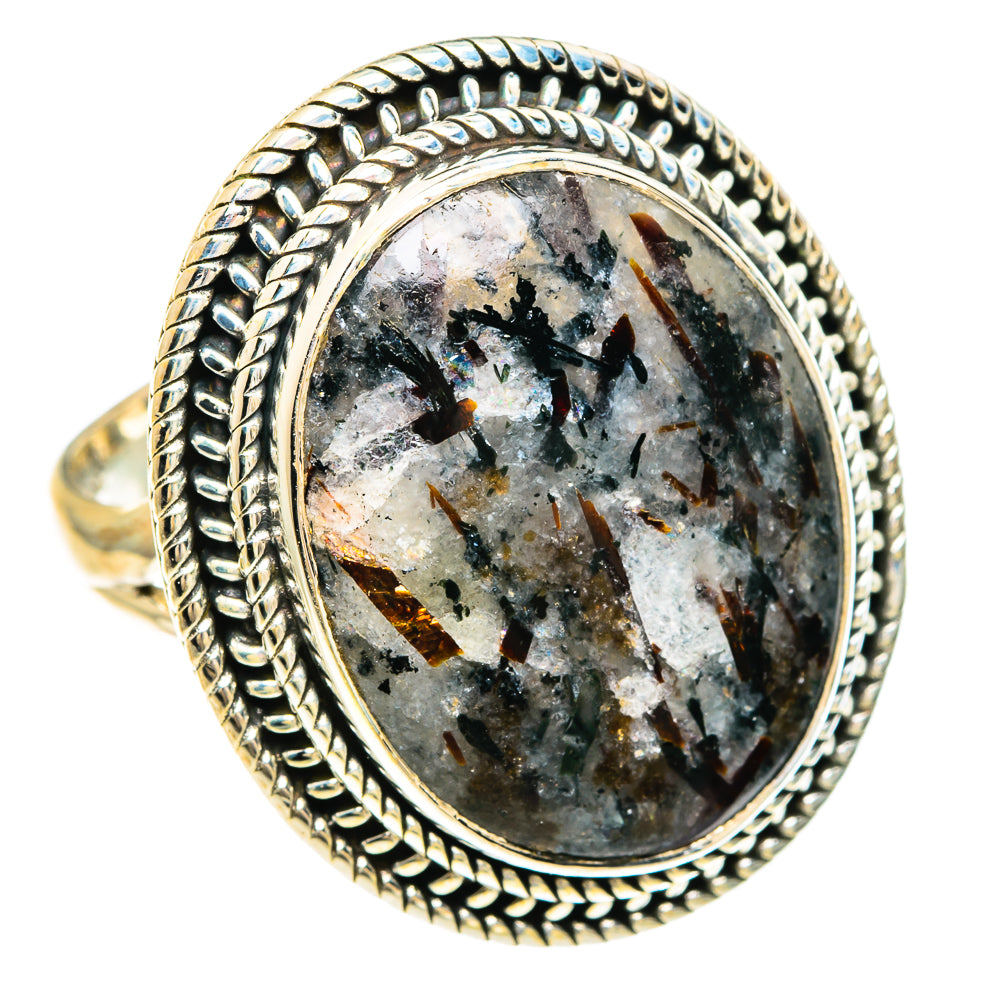 Astrophyllite Rings handcrafted by Ana Silver Co - RING82546
