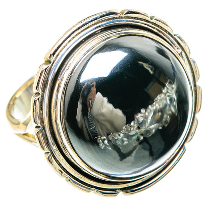 Hematite Rings handcrafted by Ana Silver Co - RING82562