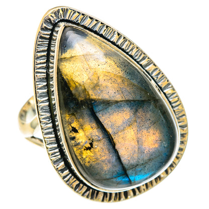 Labradorite Rings handcrafted by Ana Silver Co - RING82568