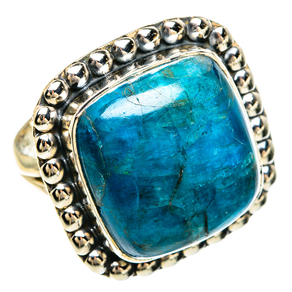 Chrysocolla Rings handcrafted by Ana Silver Co - RING82572