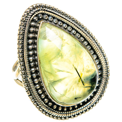 Prehnite Rings handcrafted by Ana Silver Co - RING82575