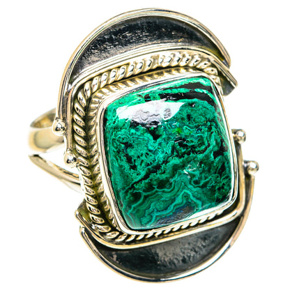 Chrysocolla Rings handcrafted by Ana Silver Co - RING82577