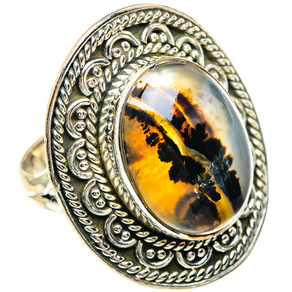 Montana Agate Rings handcrafted by Ana Silver Co - RING82579