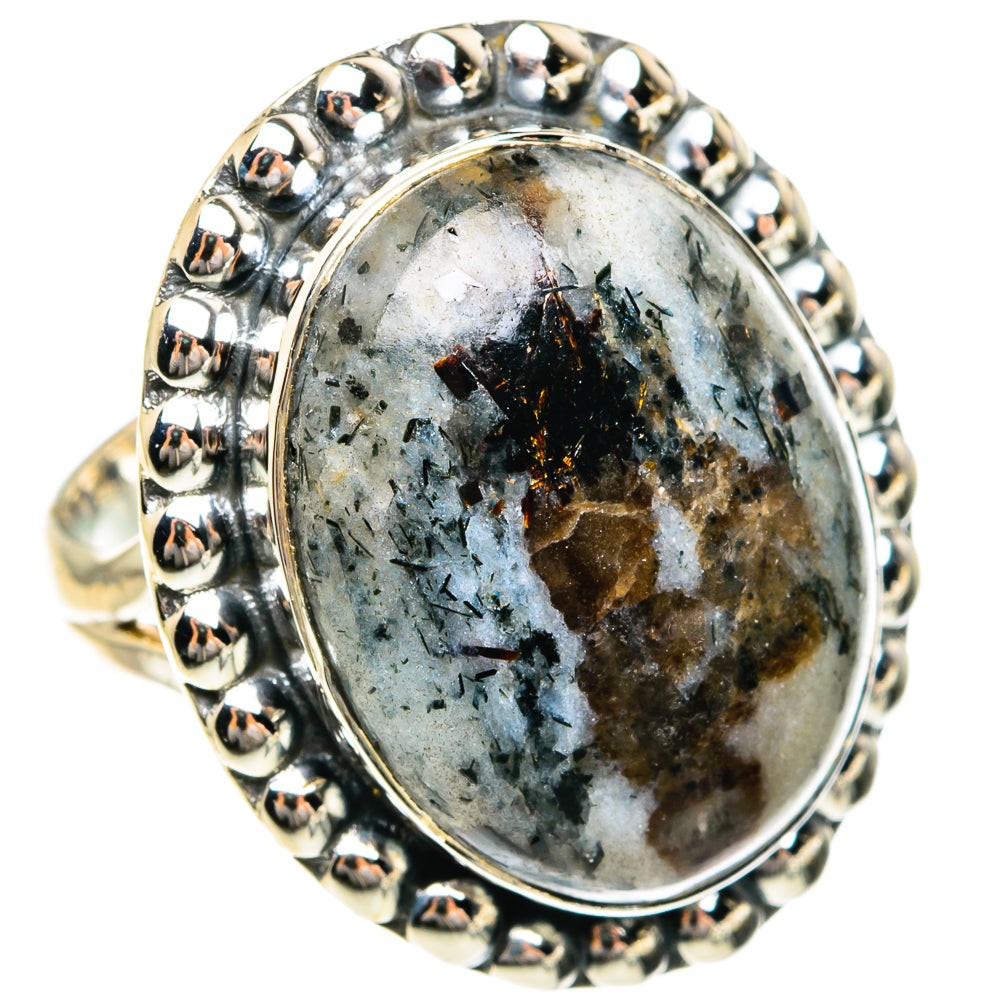 Astrophyllite Rings handcrafted by Ana Silver Co - RING82585 - Photo 2