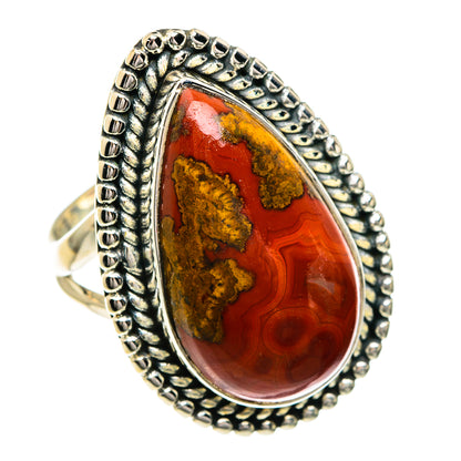 Moroccan Agate Rings handcrafted by Ana Silver Co - RING82618