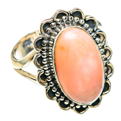 Scolecite Rings handcrafted by Ana Silver Co - RING82622