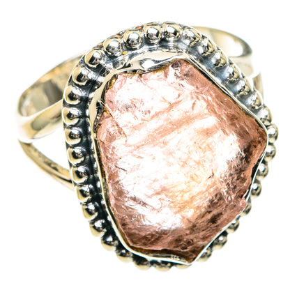 Rose Quartz Rings handcrafted by Ana Silver Co - RING82652