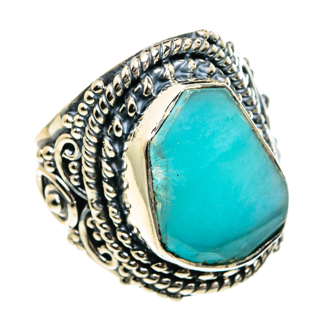 Larimar Rings handcrafted by Ana Silver Co - RING82668