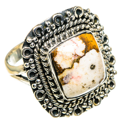 Peanut Wood Jasper Rings handcrafted by Ana Silver Co - RING82682 - Photo 2