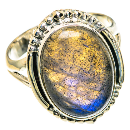 Labradorite Rings handcrafted by Ana Silver Co - RING82700