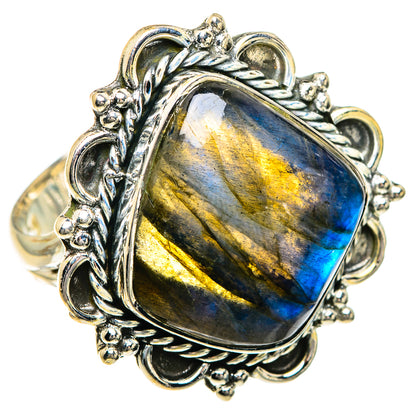Larimar Rings handcrafted by Ana Silver Co - RING82706