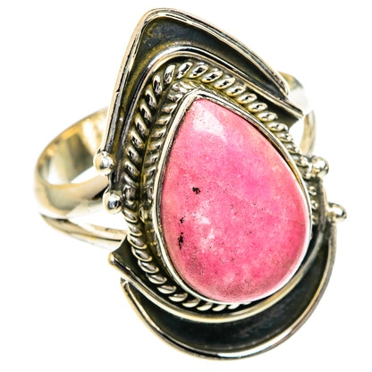 Rhodonite Rings handcrafted by Ana Silver Co - RING82716