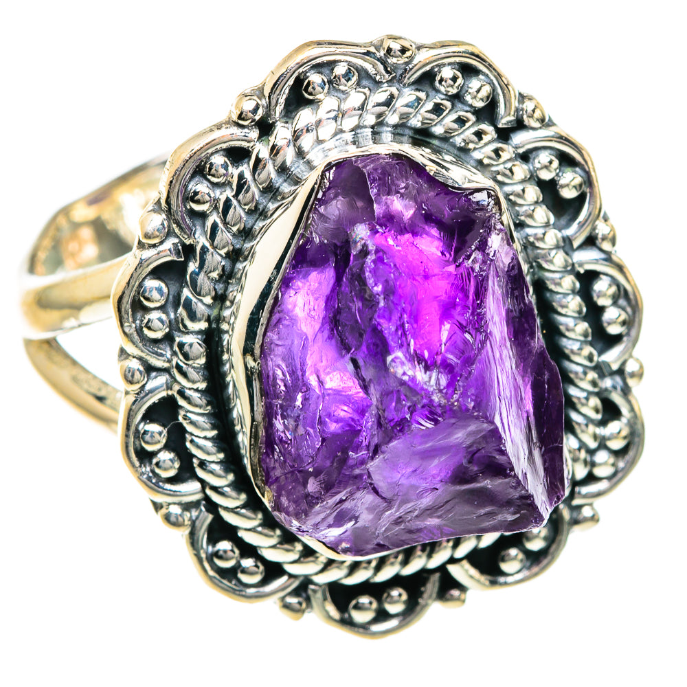 Amethyst Rings handcrafted by Ana Silver Co - RING82718