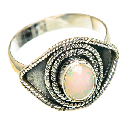 Ethiopian Opal Rings handcrafted by Ana Silver Co - RING82726