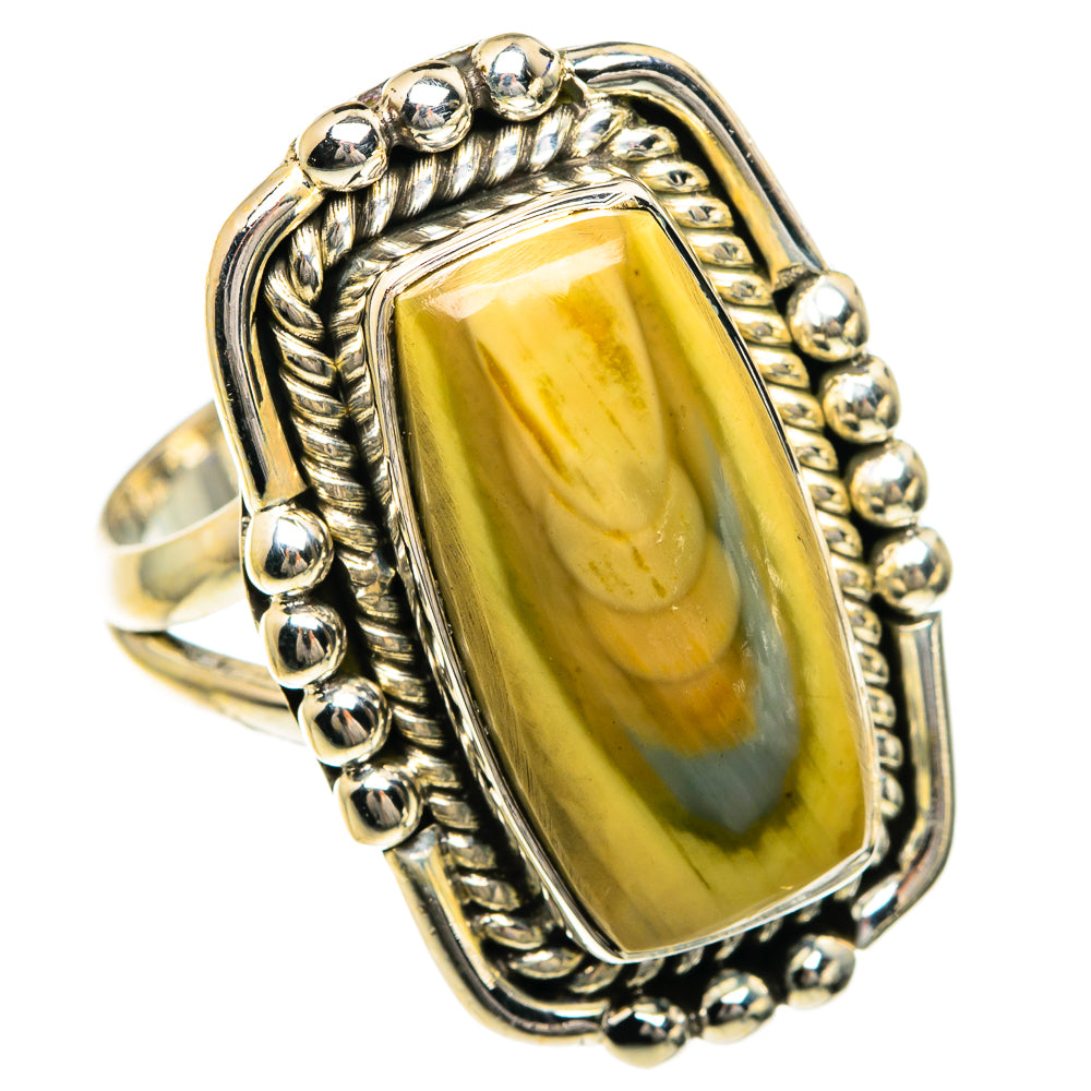 Willow Creek Jasper Rings handcrafted by Ana Silver Co - RING82738