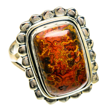 Moroccan Agate Rings handcrafted by Ana Silver Co - RING82739