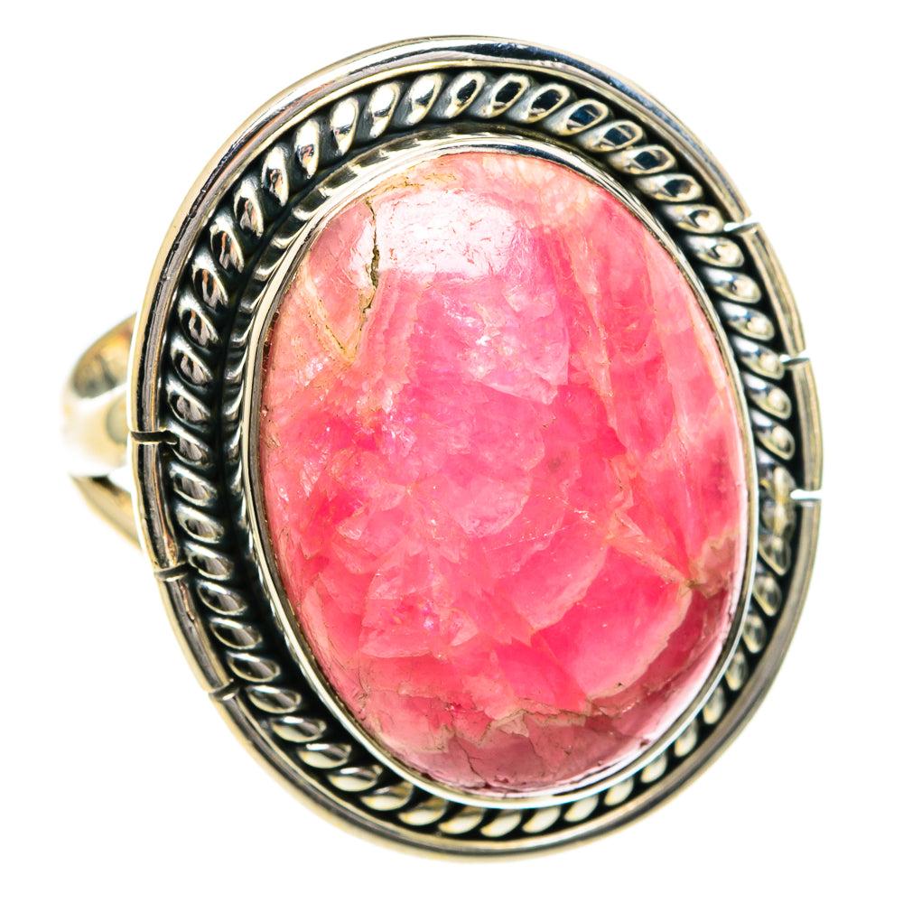 Rhodochrosite Rings handcrafted by Ana Silver Co - RING82744