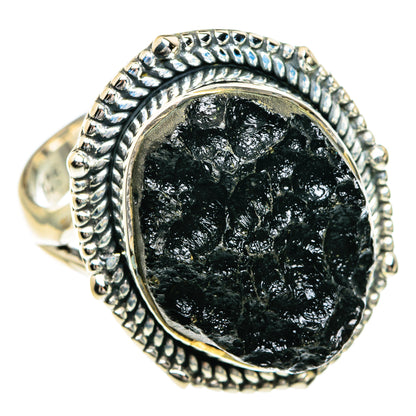 Tektite Rings handcrafted by Ana Silver Co - RING82748 - Photo 2