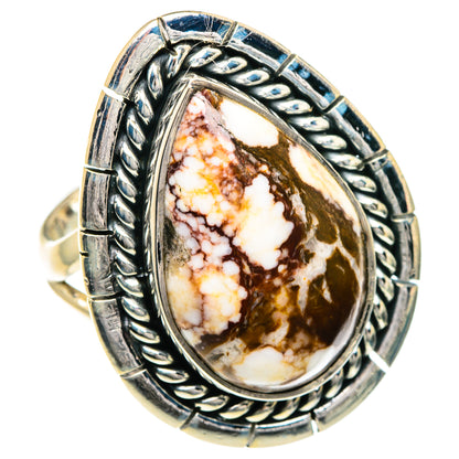 Peanut Wood Jasper Rings handcrafted by Ana Silver Co - RING82767