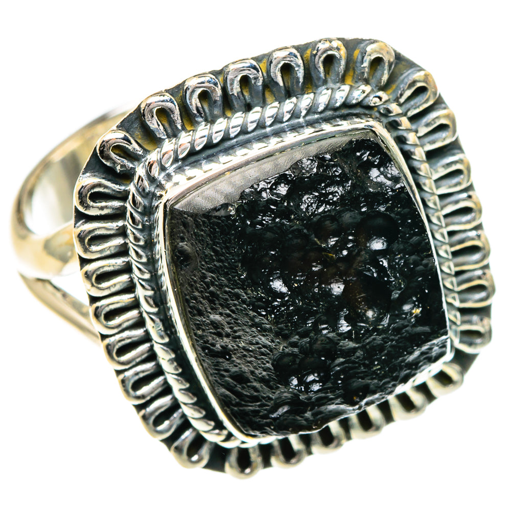 Tektite Rings handcrafted by Ana Silver Co - RING82773
