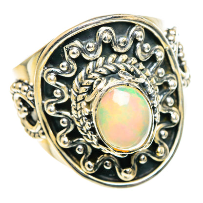 Ethiopian Opal Rings handcrafted by Ana Silver Co - RING82782