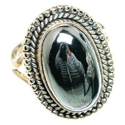 Hematite Rings handcrafted by Ana Silver Co - RING82784