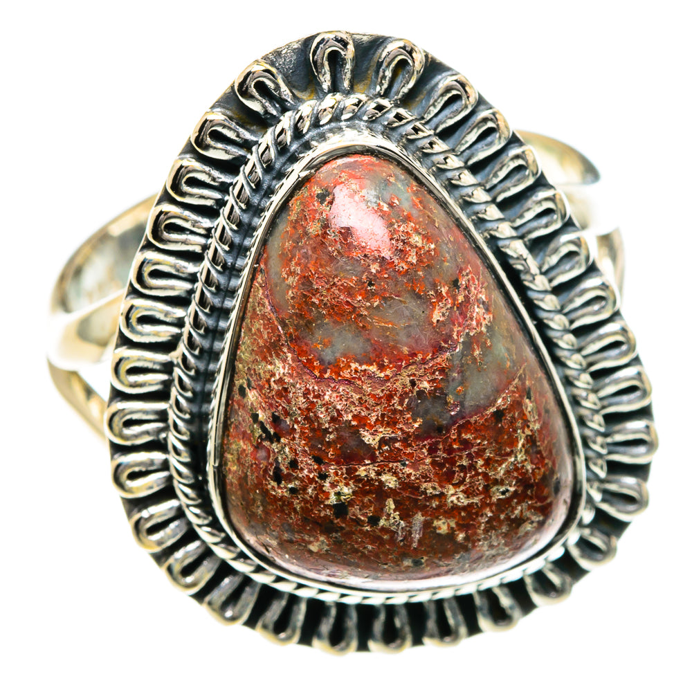 Mexican Fire Opal Rings handcrafted by Ana Silver Co - RING82801