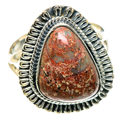 Mexican Fire Opal Rings handcrafted by Ana Silver Co - RING82801