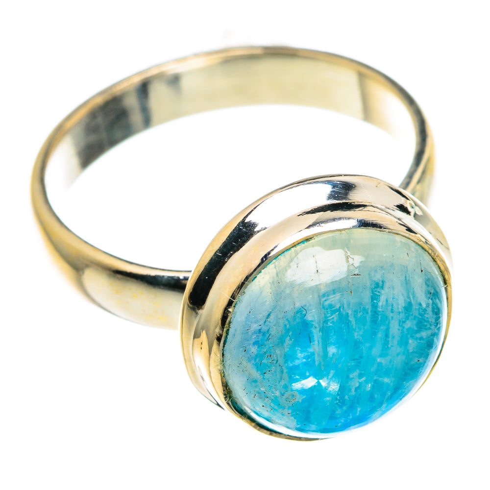 Rainbow Moonstone Rings handcrafted by Ana Silver Co - RING82820