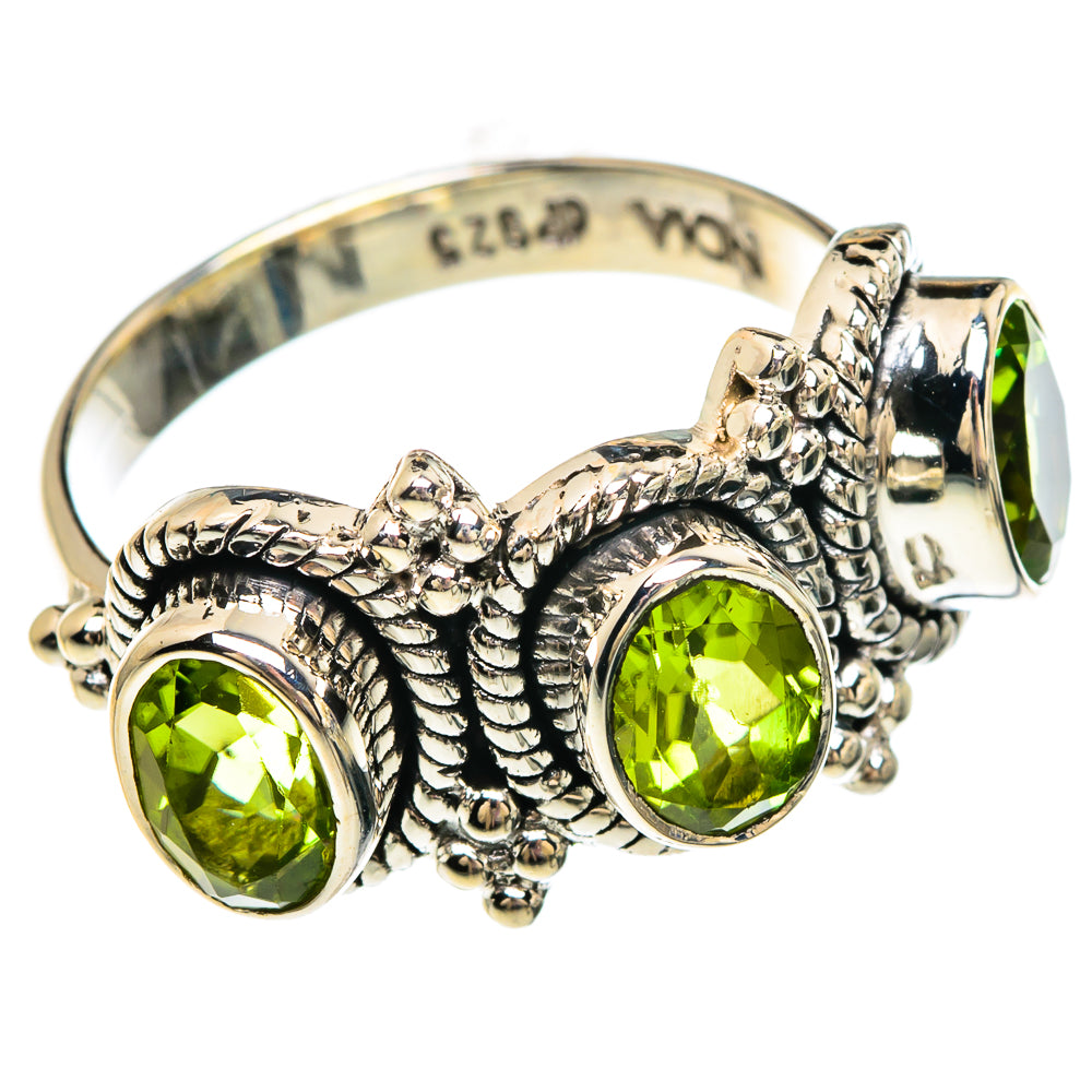 Peridot Rings handcrafted by Ana Silver Co - RING82823