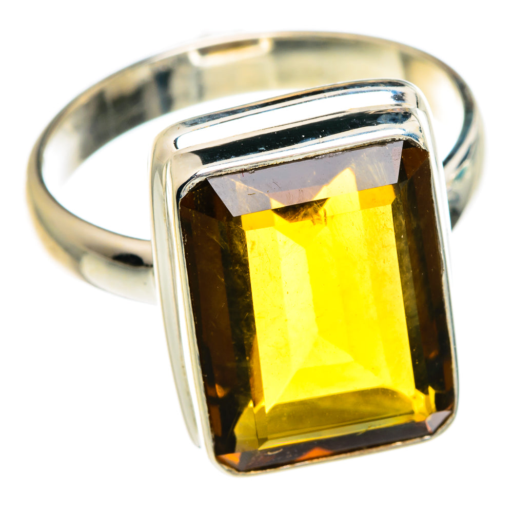 Mandarin Citrine Rings handcrafted by Ana Silver Co - RING82825