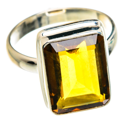 Mandarin Citrine Rings handcrafted by Ana Silver Co - RING82825