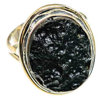 Tektite Rings handcrafted by Ana Silver Co - RING82834 - Photo 2