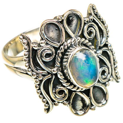 Ethiopian Opal Rings handcrafted by Ana Silver Co - RING82840