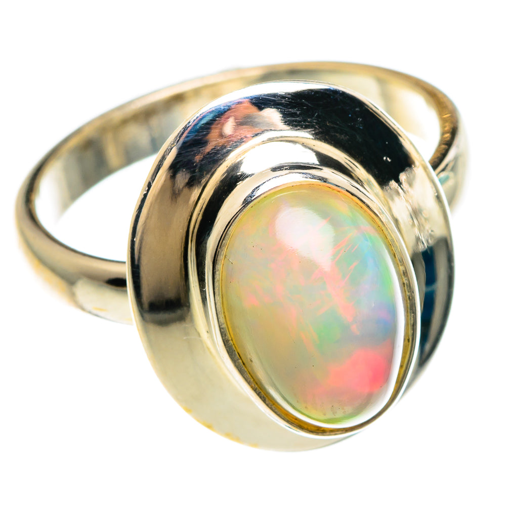 Ethiopian Opal Rings handcrafted by Ana Silver Co - RING82841