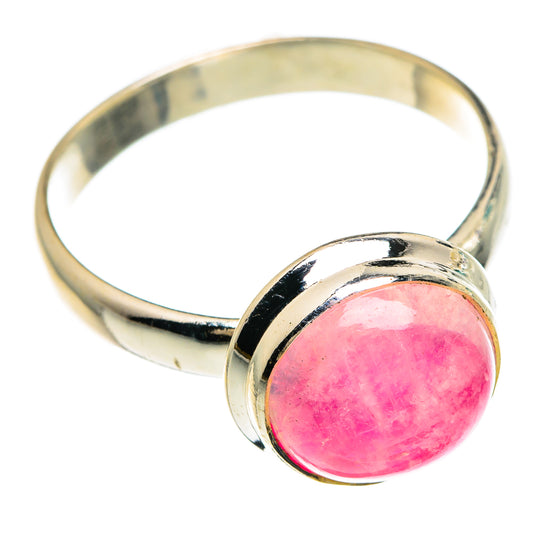 Pink Moonstone Rings handcrafted by Ana Silver Co - RING82855