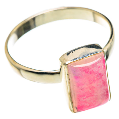Pink Moonstone Rings handcrafted by Ana Silver Co - RING82856