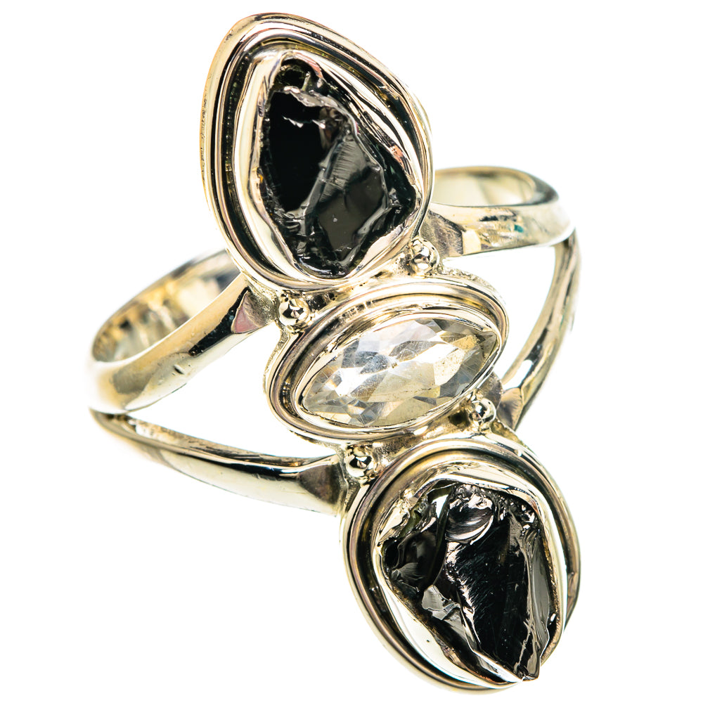 Shungite Rings handcrafted by Ana Silver Co - RING82860