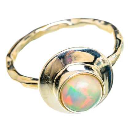 Ethiopian Opal Rings handcrafted by Ana Silver Co - RING82866