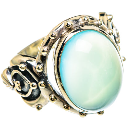 Aqua Chalcedony Rings handcrafted by Ana Silver Co - RING82867