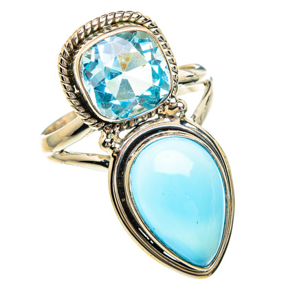 Chalcedony Rings handcrafted by Ana Silver Co - RING82870