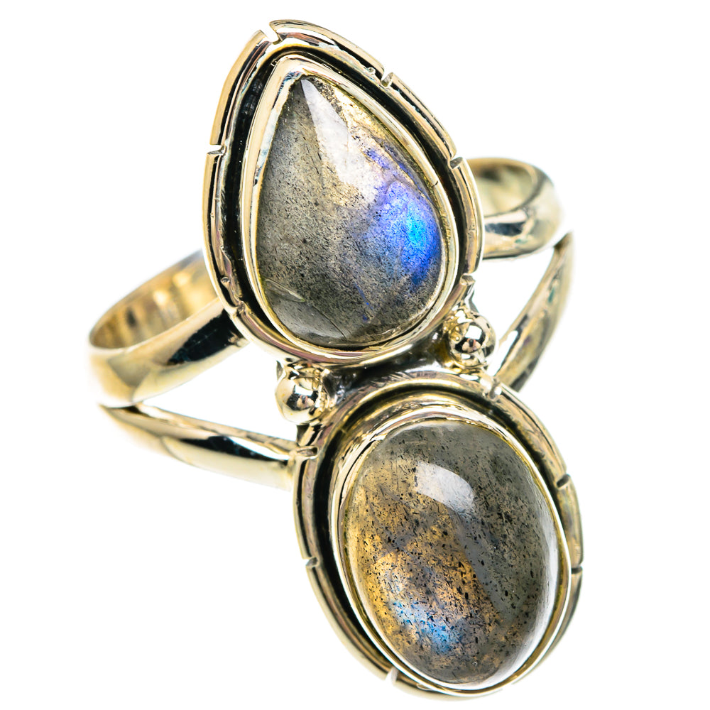 Labradorite Rings handcrafted by Ana Silver Co - RING82871