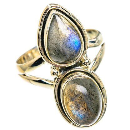 Labradorite Rings handcrafted by Ana Silver Co - RING82871