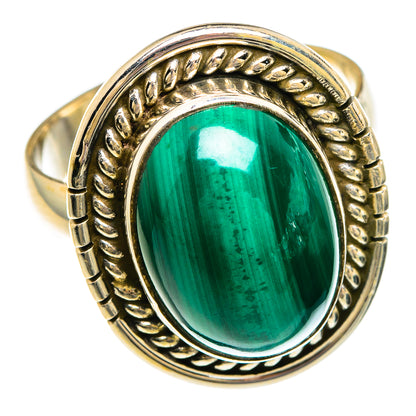 Malachite Rings handcrafted by Ana Silver Co - RING82874
