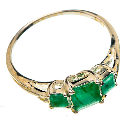 Emerald Rings handcrafted by Ana Silver Co - RING82875