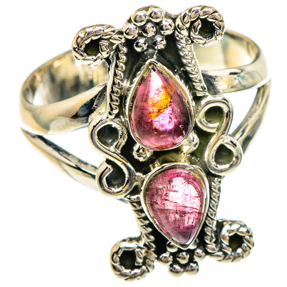 Pink Tourmaline Rings handcrafted by Ana Silver Co - RING82881