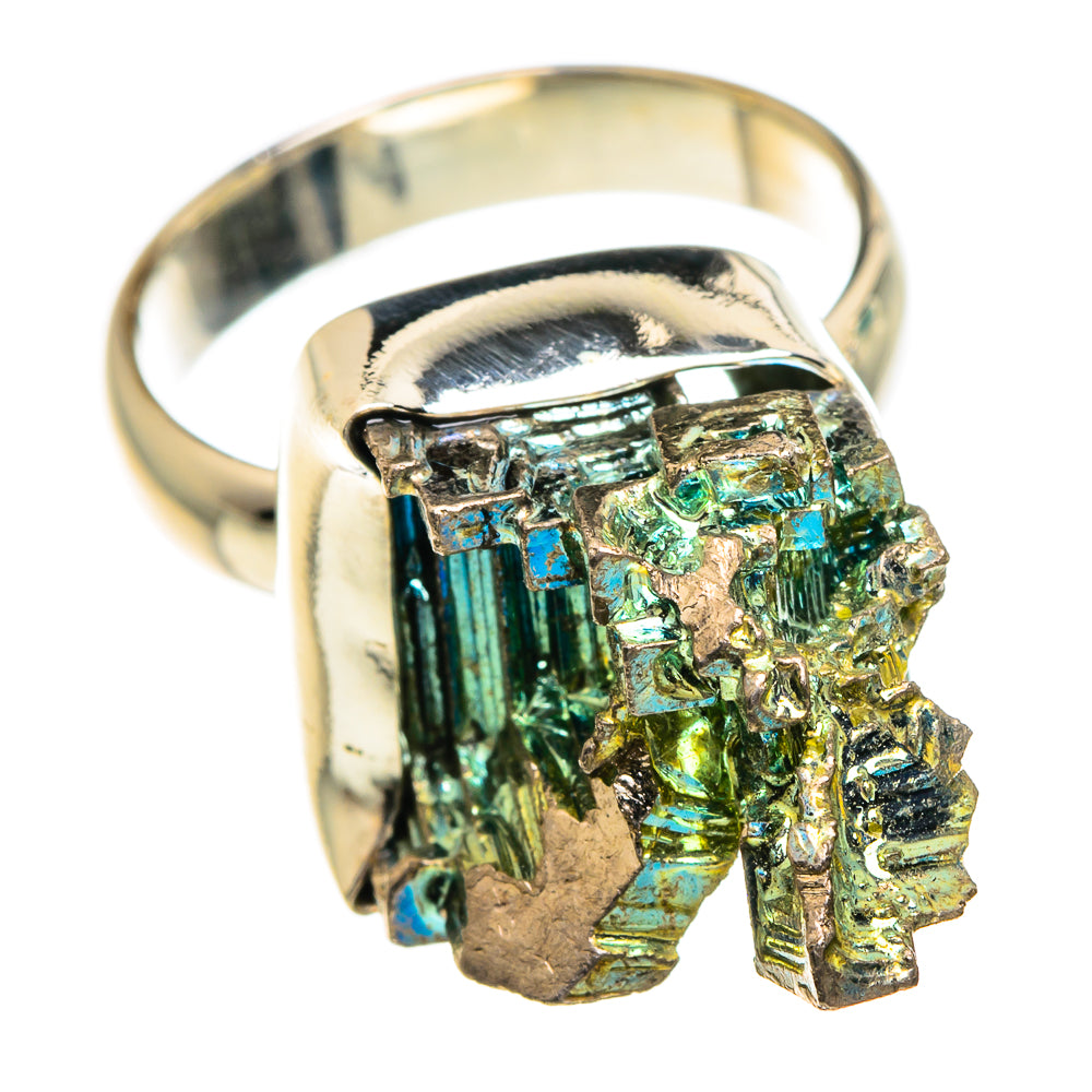 Bismuth Crystal Rings handcrafted by Ana Silver Co - RING82891