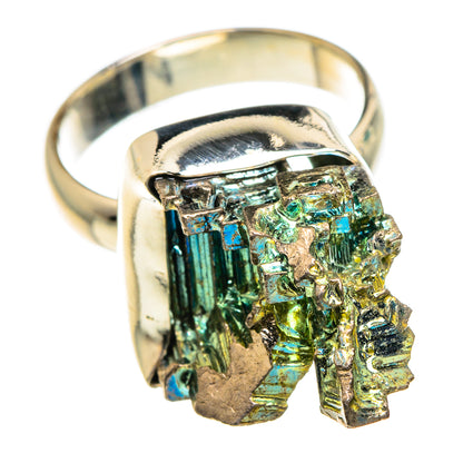 Bismuth Crystal Rings handcrafted by Ana Silver Co - RING82891