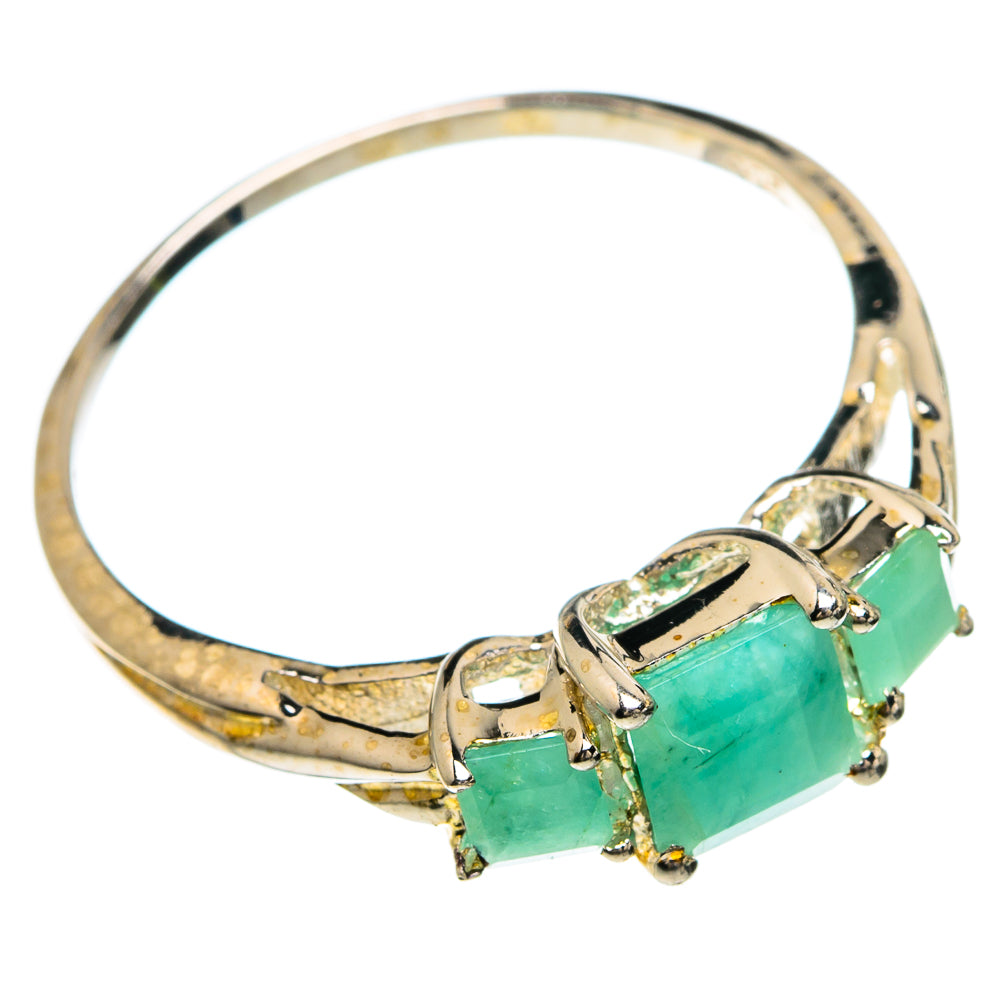 Emerald Rings handcrafted by Ana Silver Co - RING82902